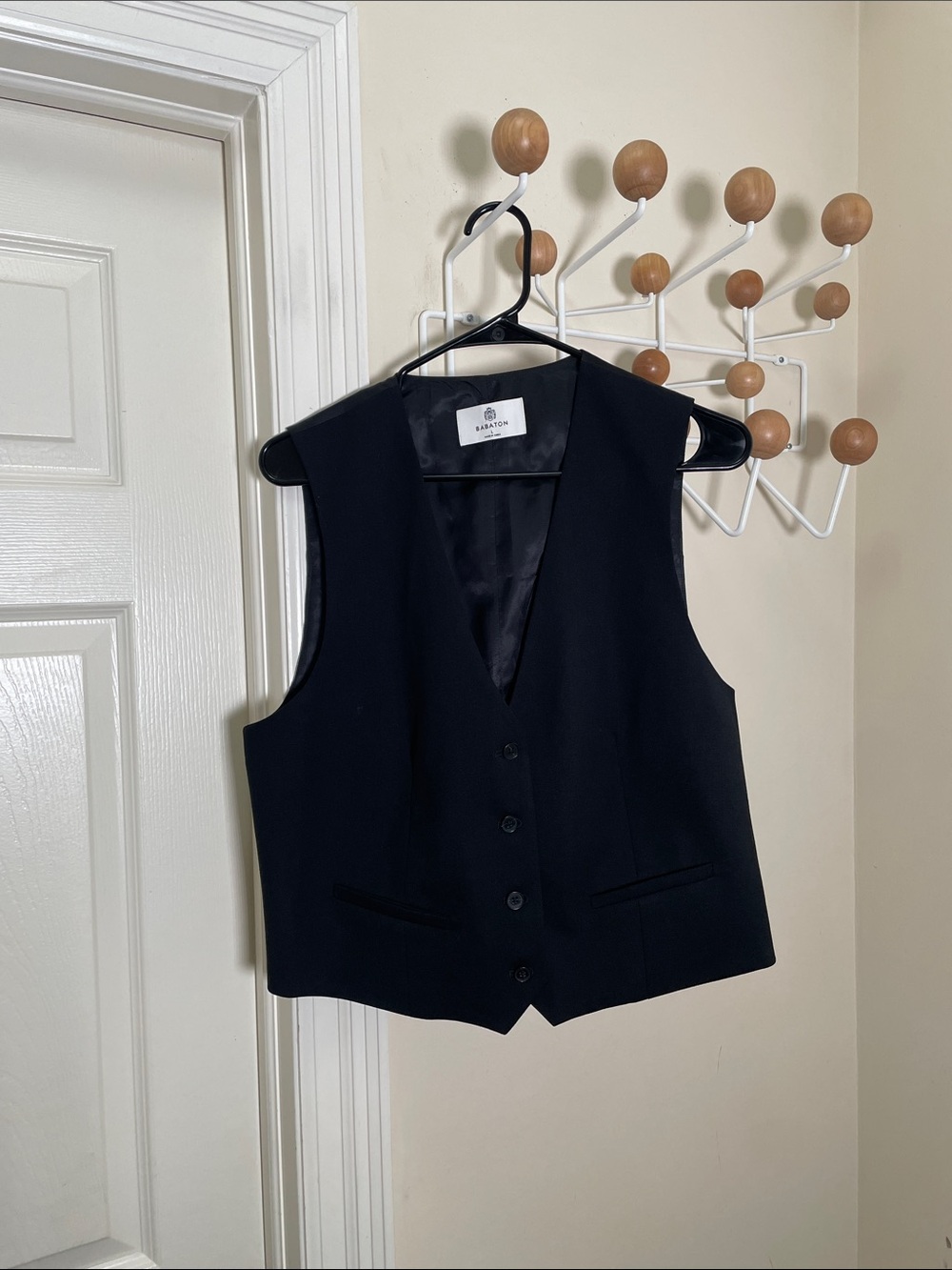 Aritzia - Babaton - Wool Blend Vest - Black - L